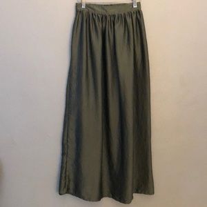 MOSSIMO GREEN MAXI SKIRT